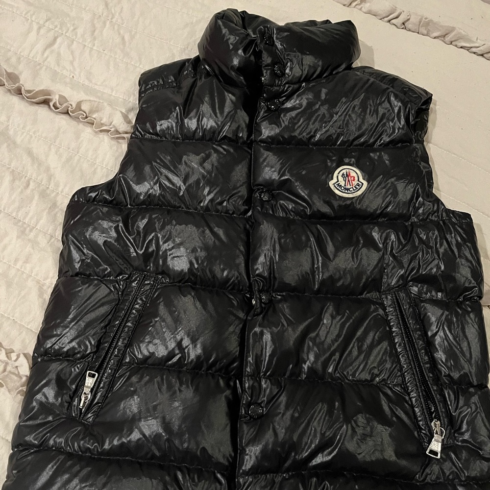 Black Moncler authentic vest